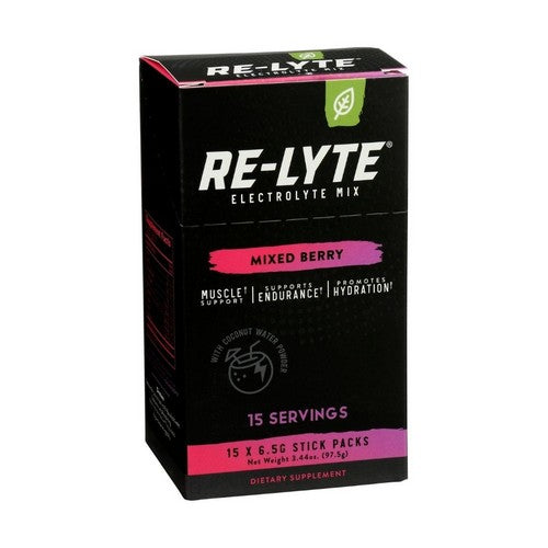 Re-Lyte Electrolyte Mix Mixed Berry 15 Packets by Redmond