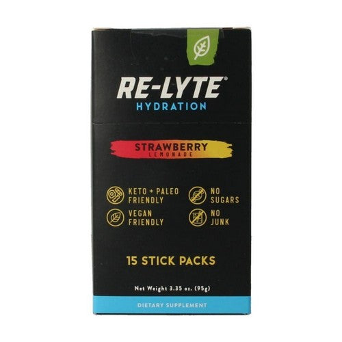 Re-Lyte Electrolyte Strawb Lemonade 15 Packets by Redmond