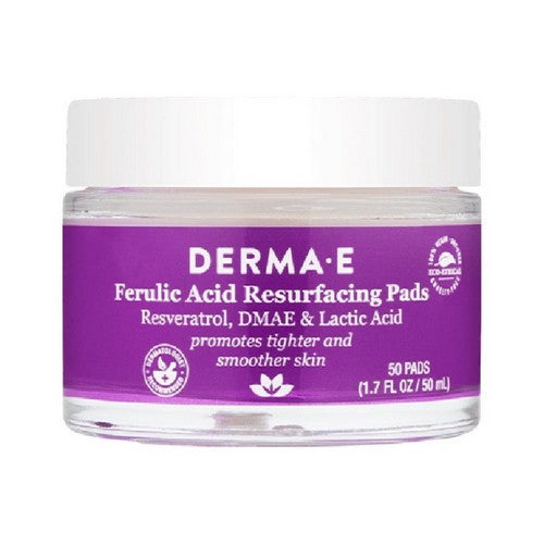 Ferulic Acid Resurfacing Pads 50 Count by Derma e