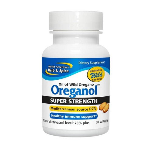 Super Strength Oreganol P73 60 Caps by North American Herb & Spice