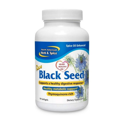 Black Seed Plus 90 Softgels by North American Herb & Spice