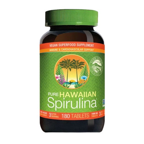 Spirulina Pacifica 180 Tabs by Nutrex Hawaii