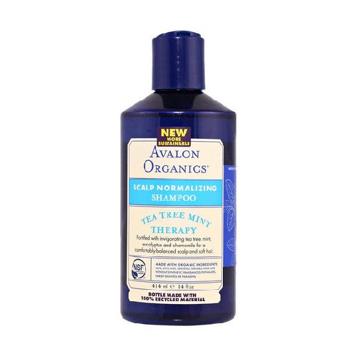 Scalp Normalizing Shampoo Tea Tree Mint, 14 Oz by Avalon Organics