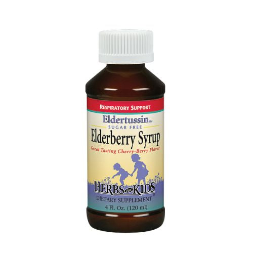 Eldertussin Elderberry Syrup 4 Oz by Herbs For Kids