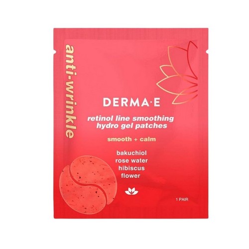 Anti-Wrinkle Retinol Hydro Gel Patches 5 Count by Derma e