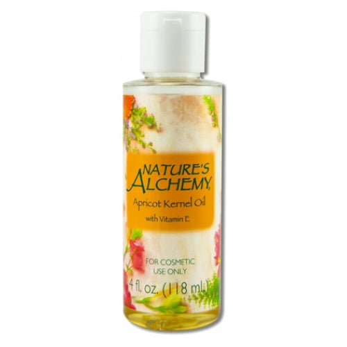 Carrier Oil Apricot Kernel 4 Oz by Natures Alchemy
