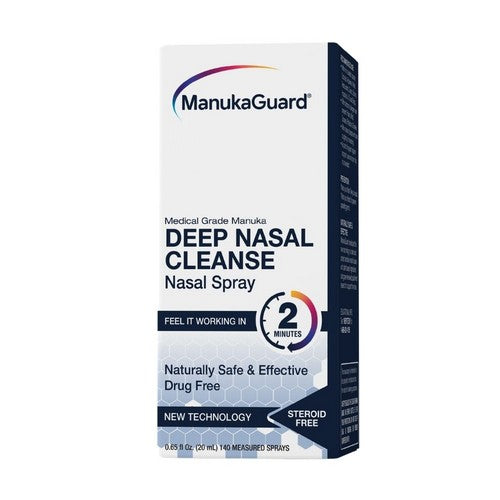 Nasal Spray Deep Nasal Cleanse .65 Oz by Manuka Guard