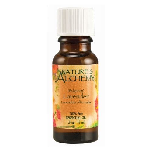 Essential Oil Lavender Bulgarian 0.5 Oz by Natures Alchemy