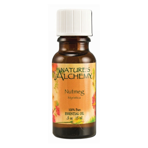 Essential Oil Nutmeg 0.5 Oz by Natures Alchemy