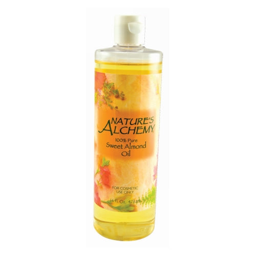 Carrier Oil Sweet Almond 16 Oz by Natures Alchemy