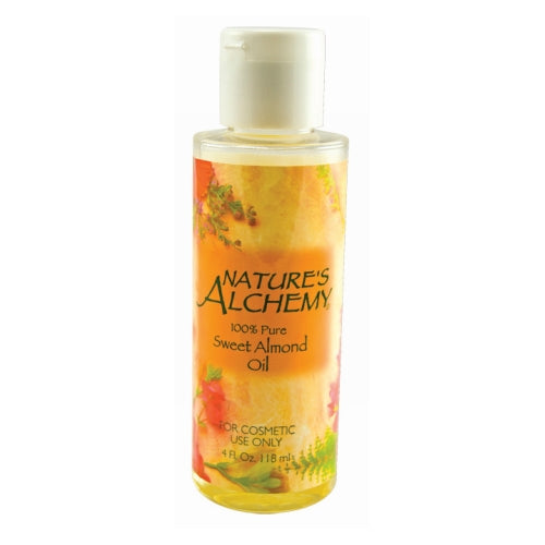 Carrier Oil Sweet Almond 4 Oz by Natures Alchemy