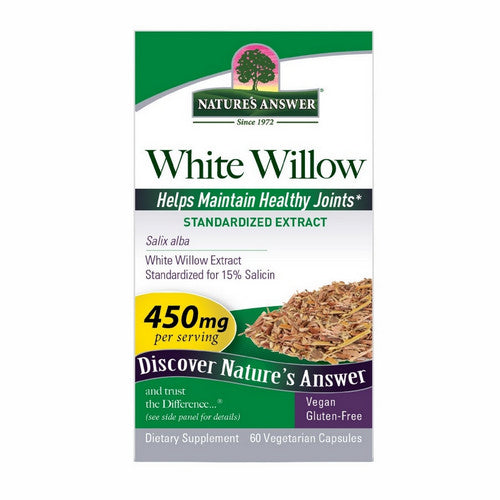 White Willow Standardized 60 VegCaps by Nature's Answer