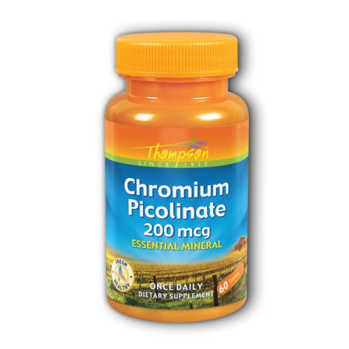 Chromium Picolinate 60 Tabs by Thompson