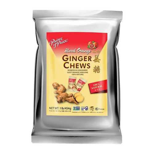 Special Formulas Ginger Chews Blood Orange 1 Lb by Prince Of Peace