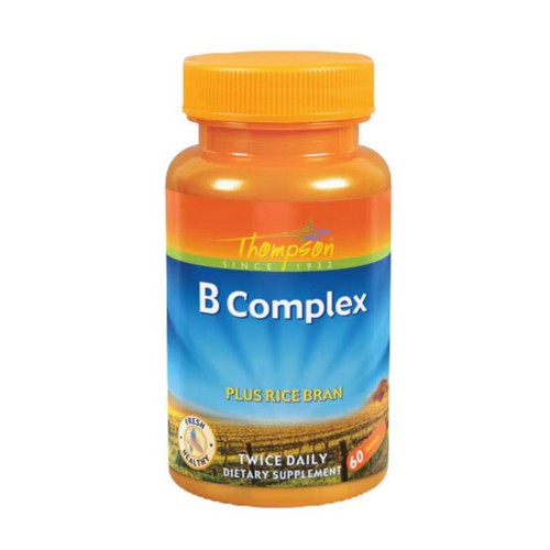 Vitamin B Complex With Rice Bran 60 Tablets by Thompson