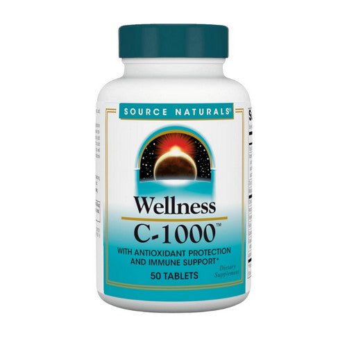 Wellness C-1000 50 Tabs by Source Naturals