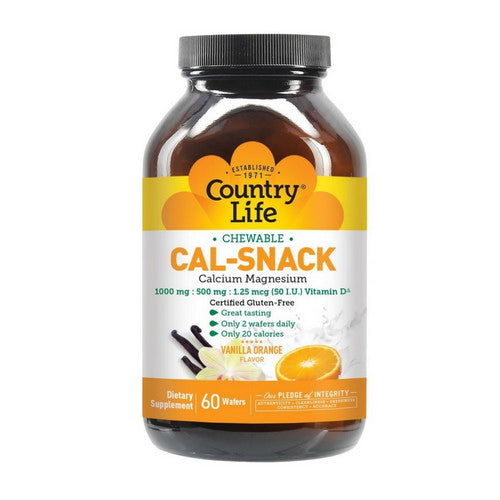 Cal Snack NF 60 Wafers by Country Life