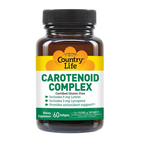 Carotenoid Complex 60 Sftgls by Country Life