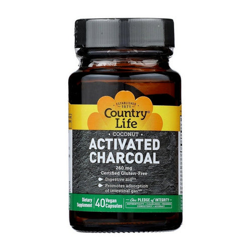 Charcoal 40 Caps by Country Life