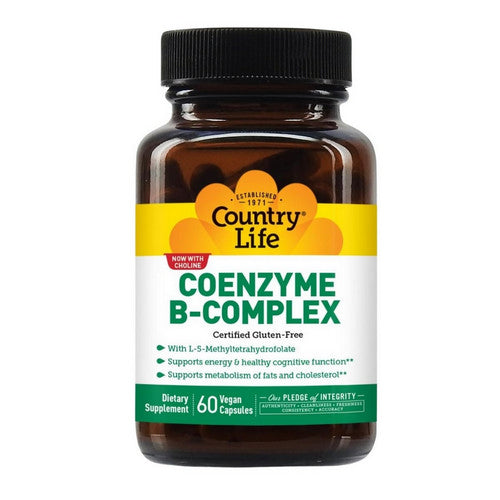 Coenzyme B-Complex 60 Veg Caps by Country Life