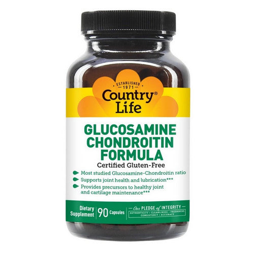 Glucosamine/Chondroitin Formula 90 Caps by Country Life