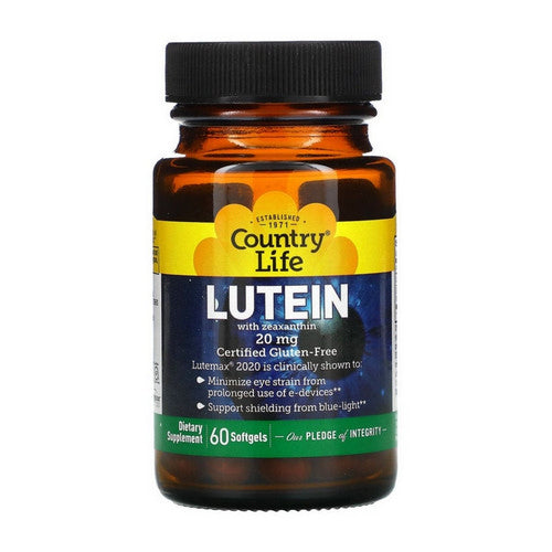 Lutein 60 Softgels by Country Life