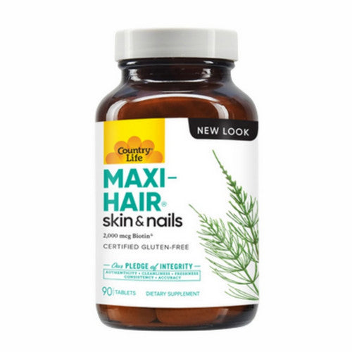 Maxi-Hair Skin And Nails 90 Tabs by Country Life