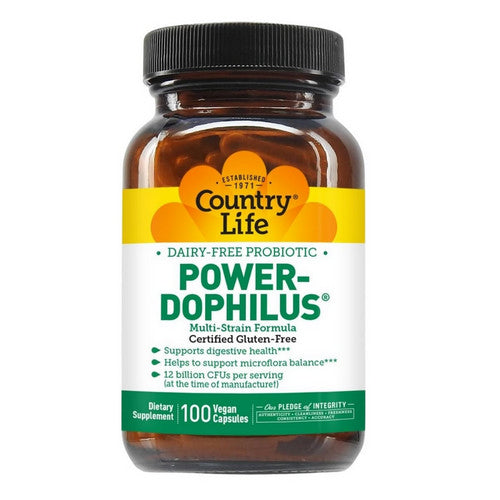 Power-Dophilus Vegetarian 100 Caps by Country Life