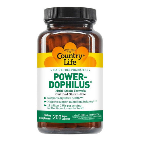 Power-Dophilus 200 Veg Caps by Country Life
