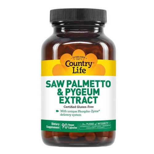 Saw Palmetto & Pygeum 90 Caps by Country Life