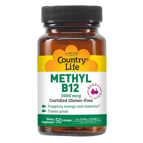 Superior B-12 Berry Flavored 50 Lozs by Country Life