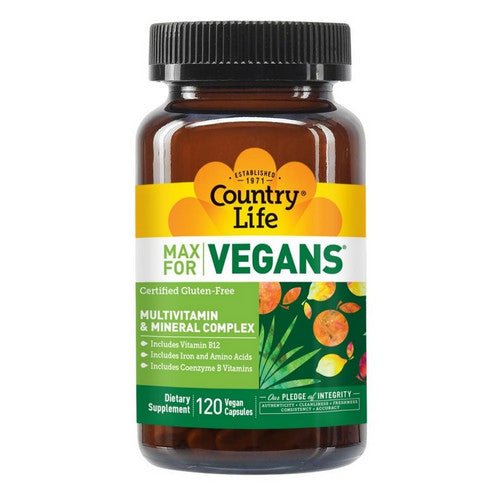 Vegetarian Support 120 Tabs by Country Life