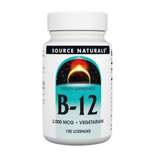 Vitamin B-12 100 Tabs by Source Naturals