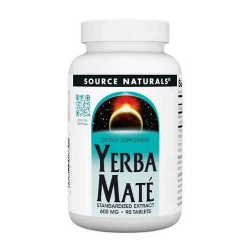 Yerba Mate 90 Tabs by Source Naturals