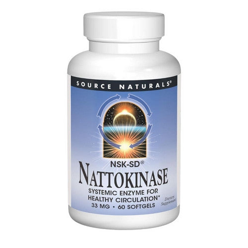 Nattokinase 60 Softgels by Source Naturals