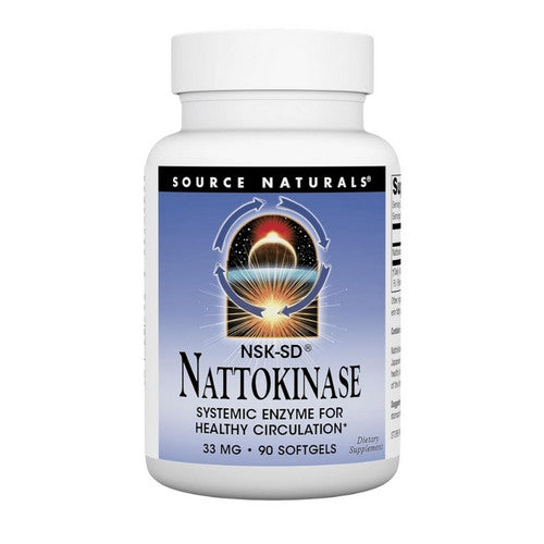 Nattokinase 90 Softgels by Source Naturals