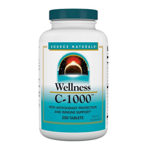 Wellness C-1000 200 Tabs by Source Naturals