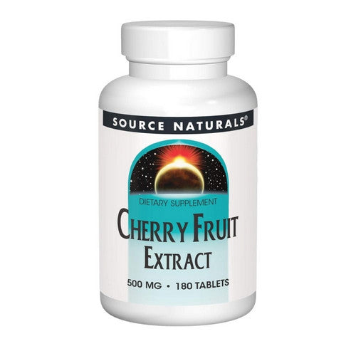 Cherry Fruit Extract 180 Tabs by Source Naturals