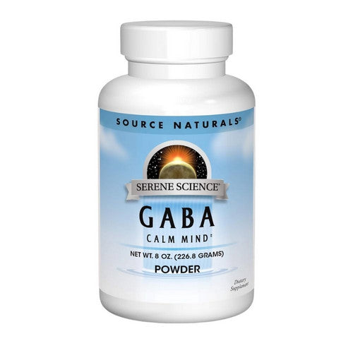 Gaba Powder 8 oz by Source Naturals