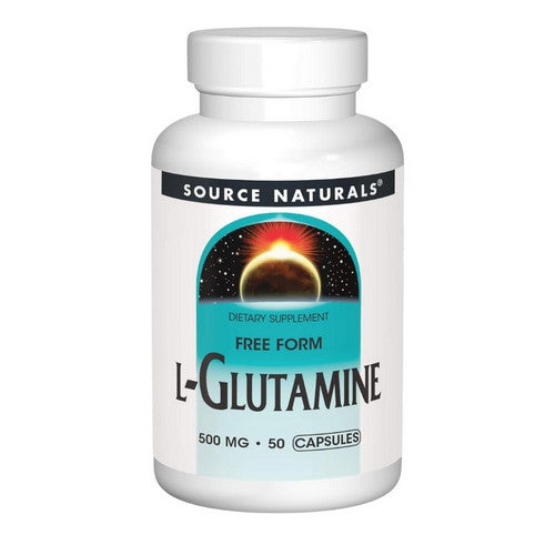 L-Glutamine 50 Caps by Source Naturals