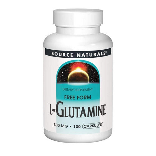 L-Glutamine 100 Caps by Source Naturals