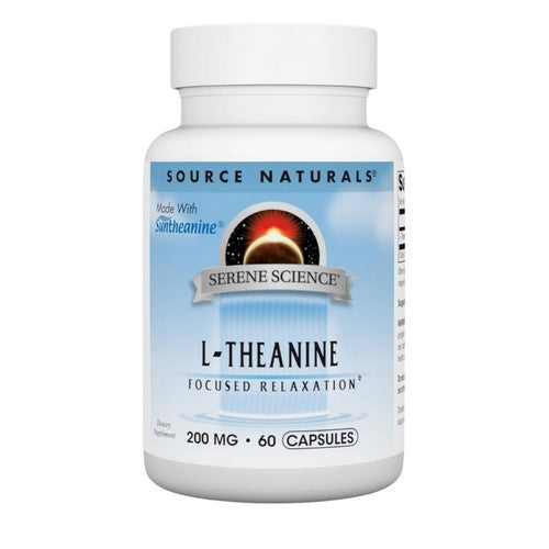 L-Theanine 60 Caps by Source Naturals