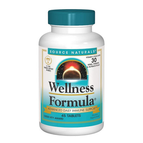 Wellness Formula Tablets 45 Tabs by Source Naturals