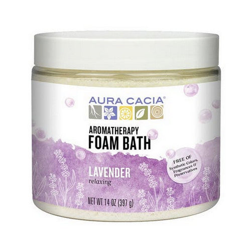 Aromatherapy Foam Bath Lavender 14 oz by Aura Cacia