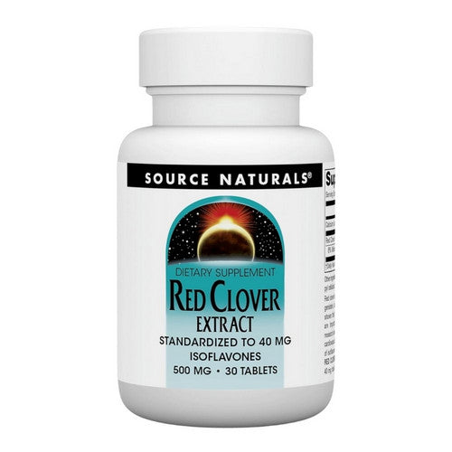 Red Clover Extract 30 Tabs by Source Naturals