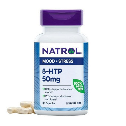 Mood And Stress 5-HTP 30 Caps by Natrol