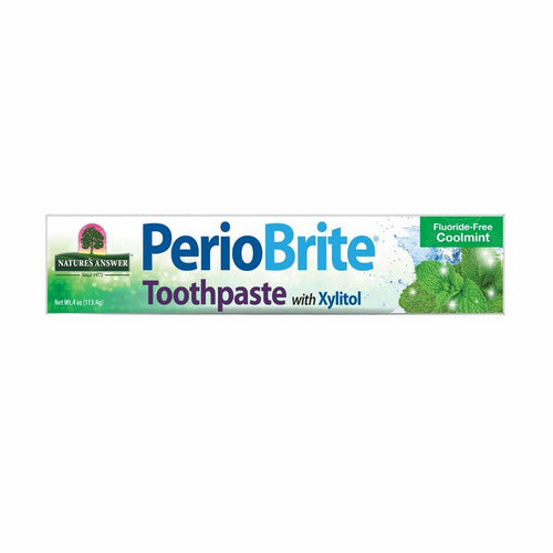 PerioBrite Toothpaste With Xylitol Cool Mint 4 Oz by Nature's Answer