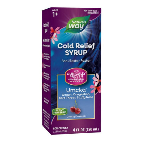 Umcka Cold Relief Syrup 4 Oz / Cheery by Nature's Way