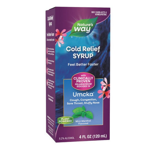 Umcka Cold Relief Syrup 4 Oz by Nature's Way