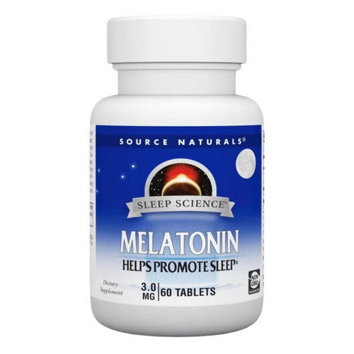 Sleep Science Melatonin 60 Tabs by Source Naturals